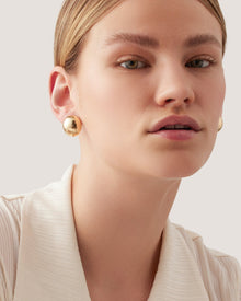 Aurora Earrings | Gold Tone Dipped Brass
