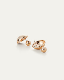 Aurora Earrings | Gold Tone Dipped Brass
