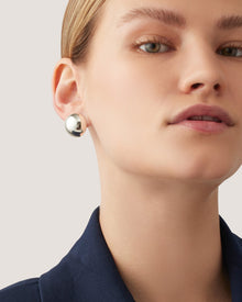 Aurora Earrings | Silver Dipped Brass