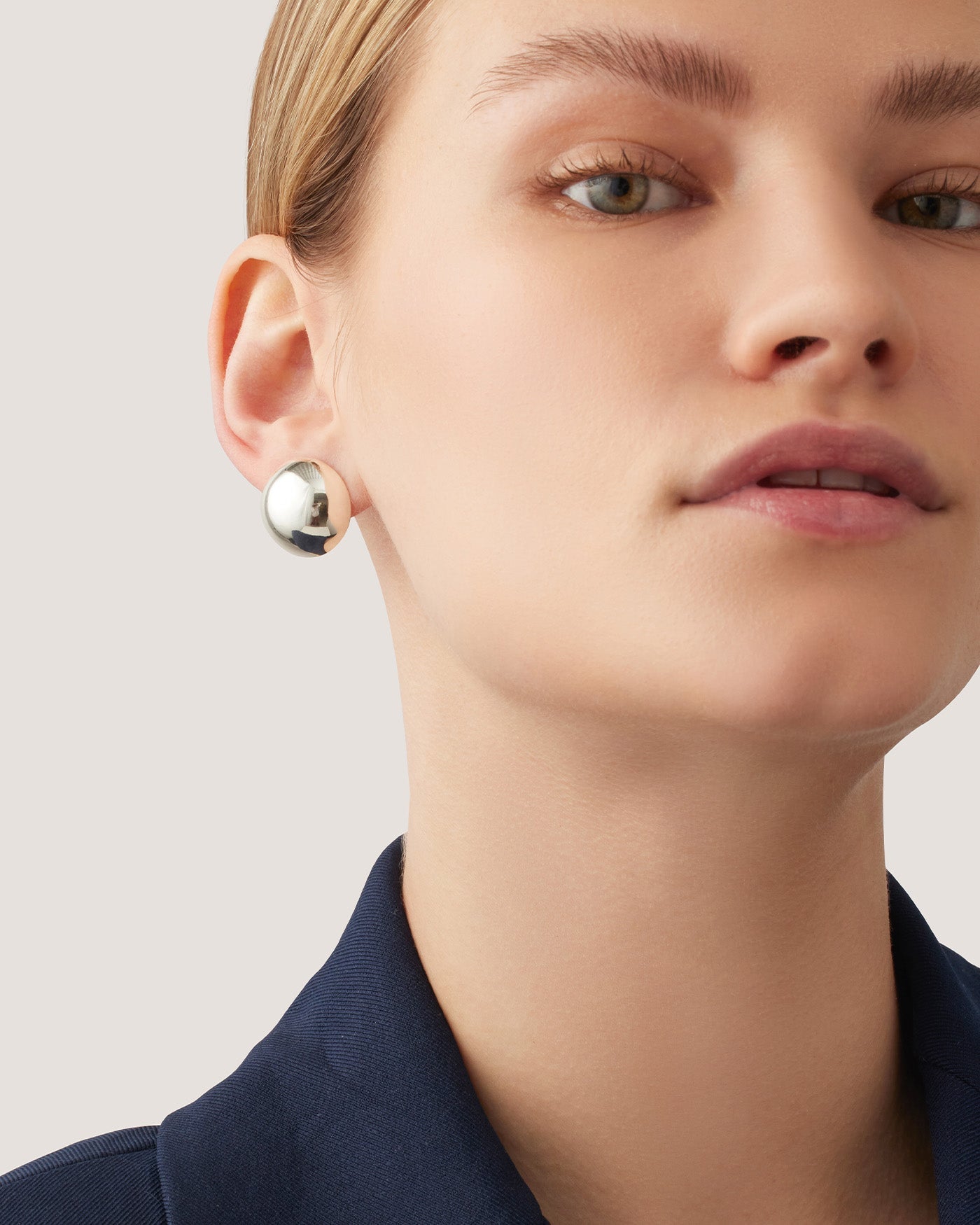 Aurora Earrings | Silver Dipped Brass