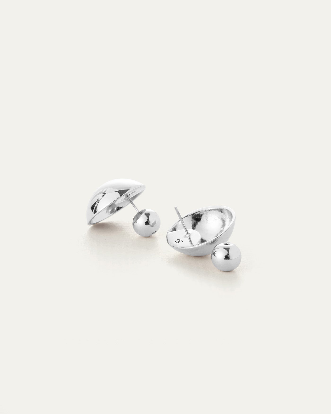 Aurora Earrings | Silver Dipped Brass