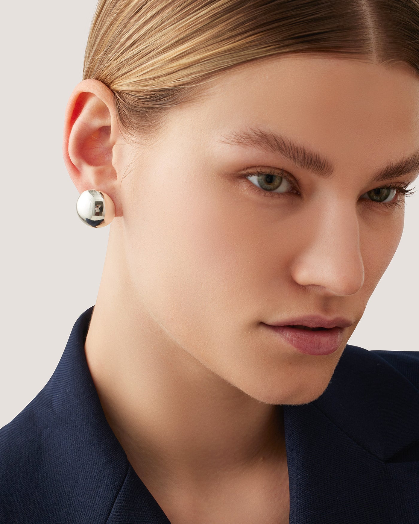 Aurora Earrings | Silver Dipped Brass