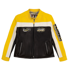 Lone Wolf Racer Jacket | Gold