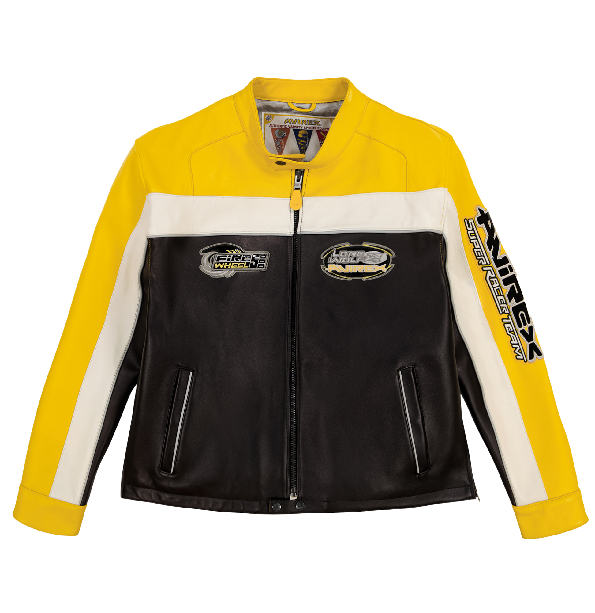 Lone Wolf Racer Jacket | Gold