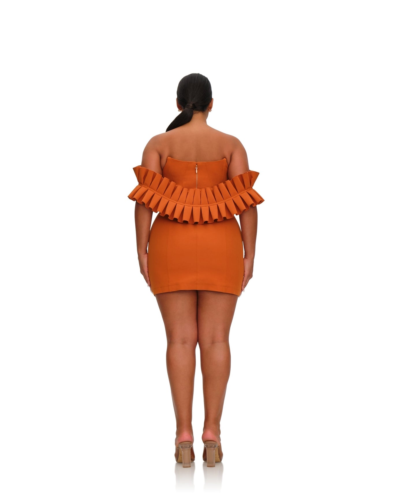 Azo Dress | Tangerine