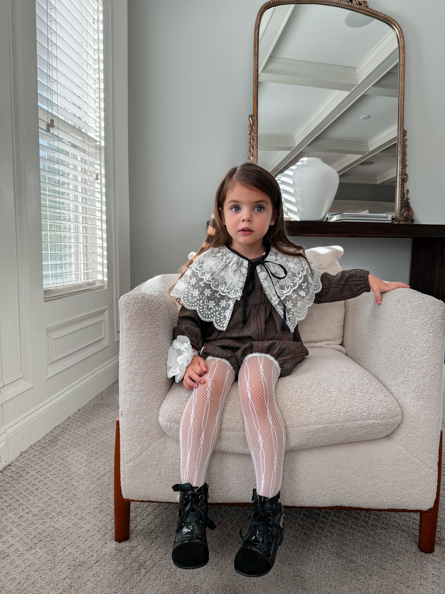 Girl | CocoIvory Lace Cape | Ivory