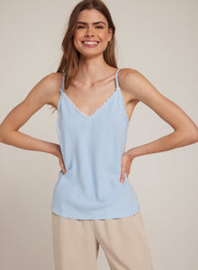 Frayed Cami | Blue Oasis