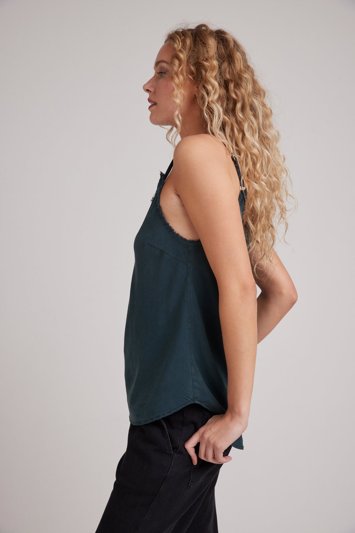 Frayed Cami | Jade Night