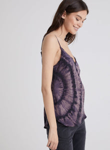 Frayed Cami | Circle Tie Dye