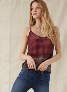 Frayed Cami | Wildberry Horizon Dye