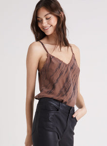 Frayed Cami | Sequoia Stripe