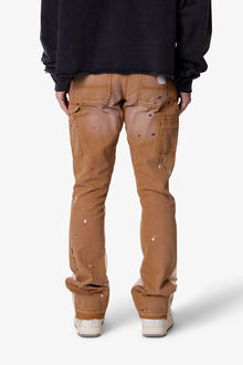 B243 Flare Denim | Brown