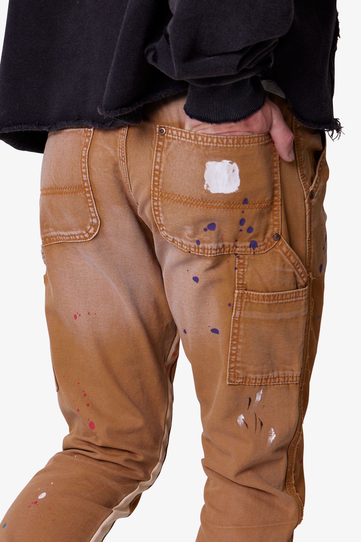 B243 Flare Denim | Brown