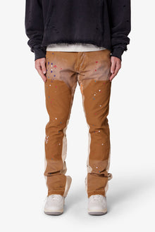 B243 Flare Denim | Brown