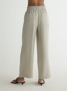 Utility Pocket Ankle Pant | Foggy Coast
