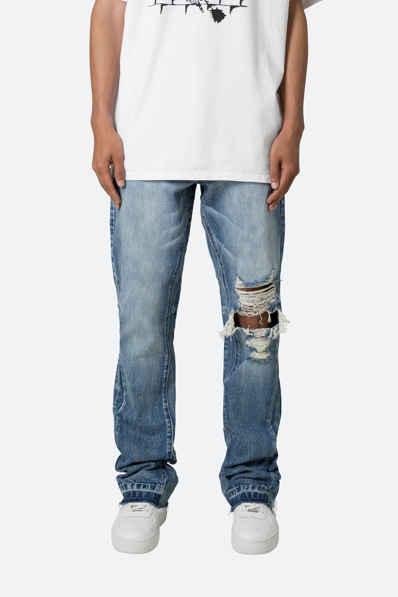 B455 Flare Denim | Blue