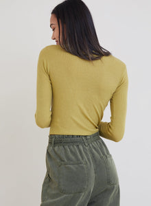 Mazzy Long Sleeve Crew Neck Sweater | Golden Spruce