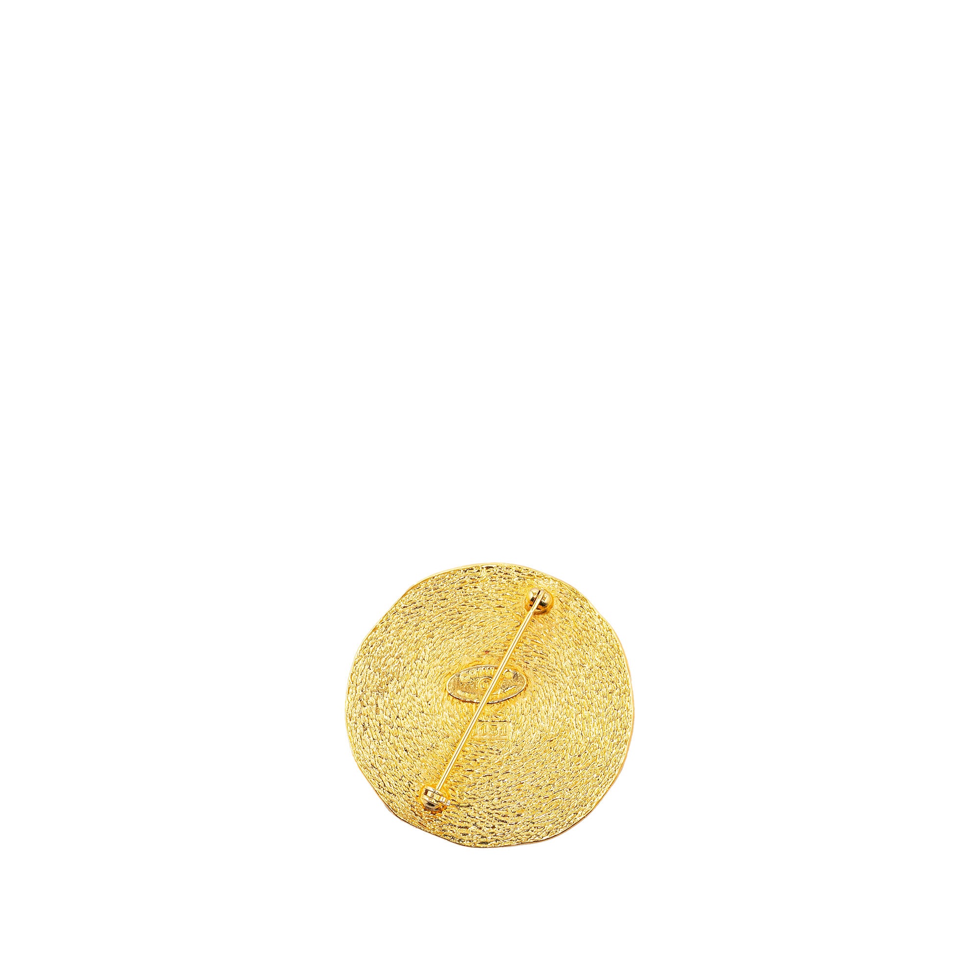 Chanel | Pre-Owned Gold Plated 31 Rue Cambon Brooch | Gold