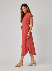 Cap Sleeve Midi Dress | Jasper Rose