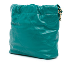 Chanel | Pre-Owned Mini Shiny Calfskin 22 Handbag - II | Green