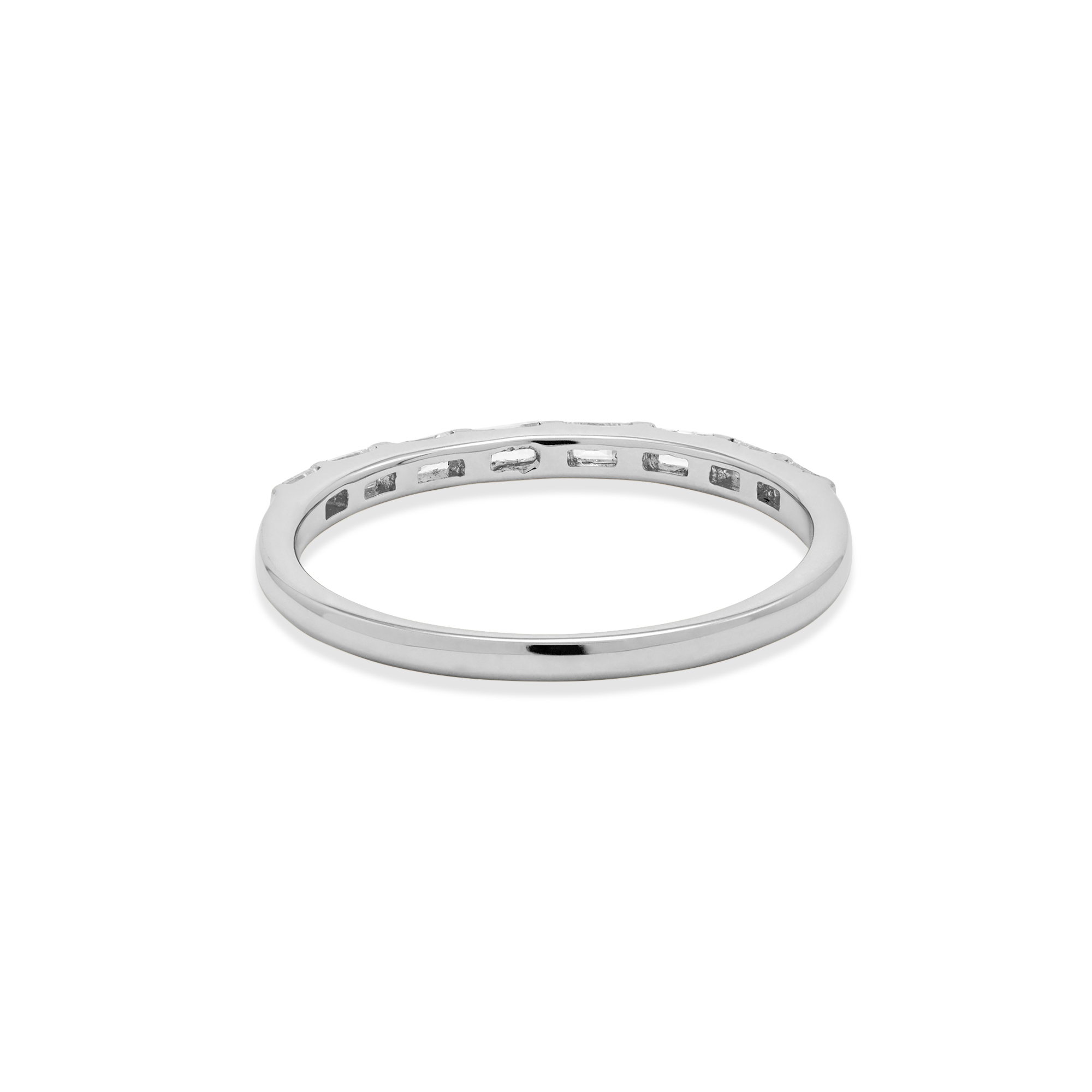 Bold Baguettes For Eternity Band | 10K Yellow Gold | 0.15 CTW Baguette White Diamond
