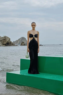 Dua Maxi Dress | Coal