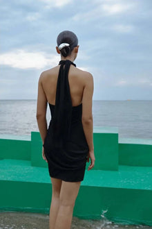 Moca Mini Dress | Coal