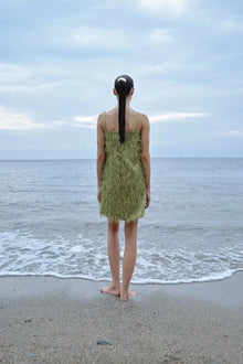 Medusa Mini Dress | Lime