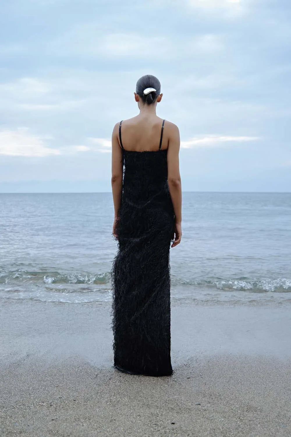 Medusa Maxi Dress | Graphite