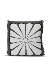 Cozychic Floral Burst Pillow | Khaki Green Multi