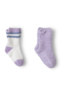 Toddlers | Cozychic Athletic Sock Set - 2 Pack | Lilac Multi