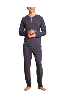 Mens | Malibu Collection Triblend Henley | Indigo