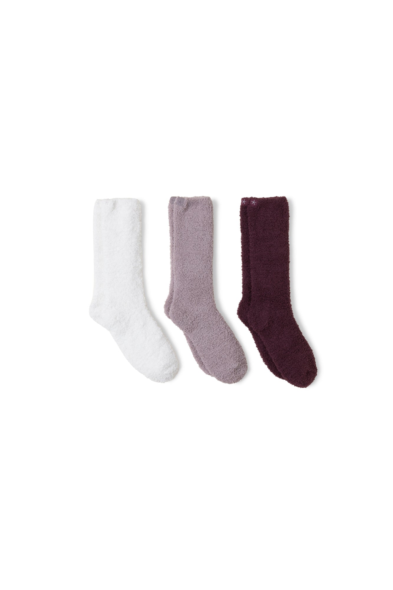 Womens | CozyChic 3 Pair Sock Set | Fig Multi