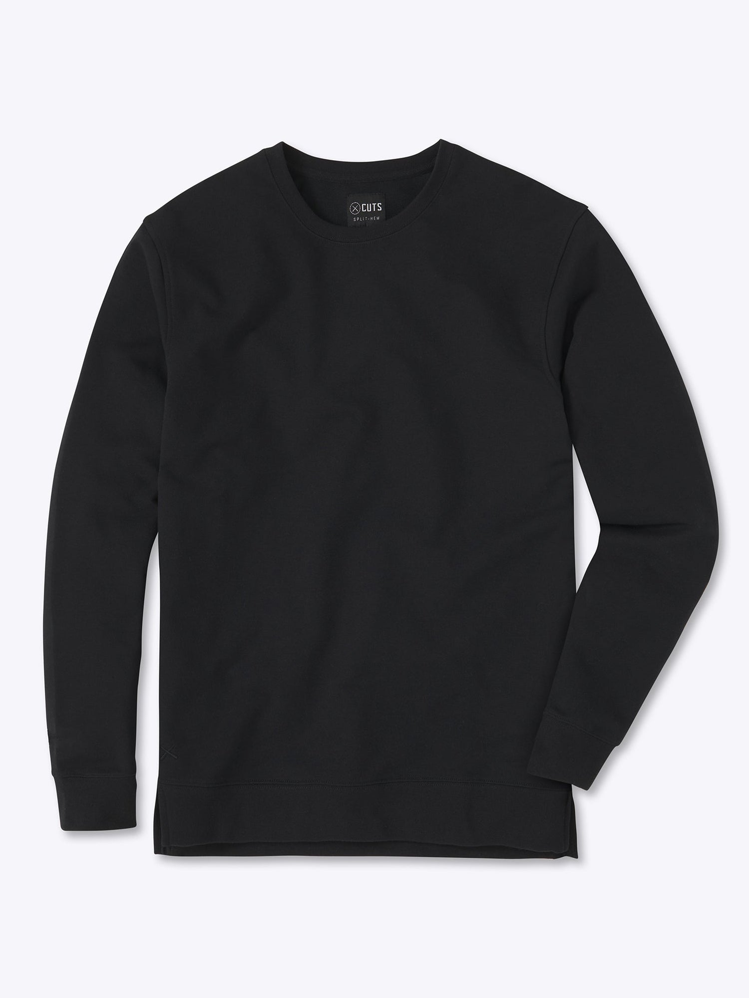 Mens | Hyperloop Pullover Split-Hem | Signature-Fit | Black