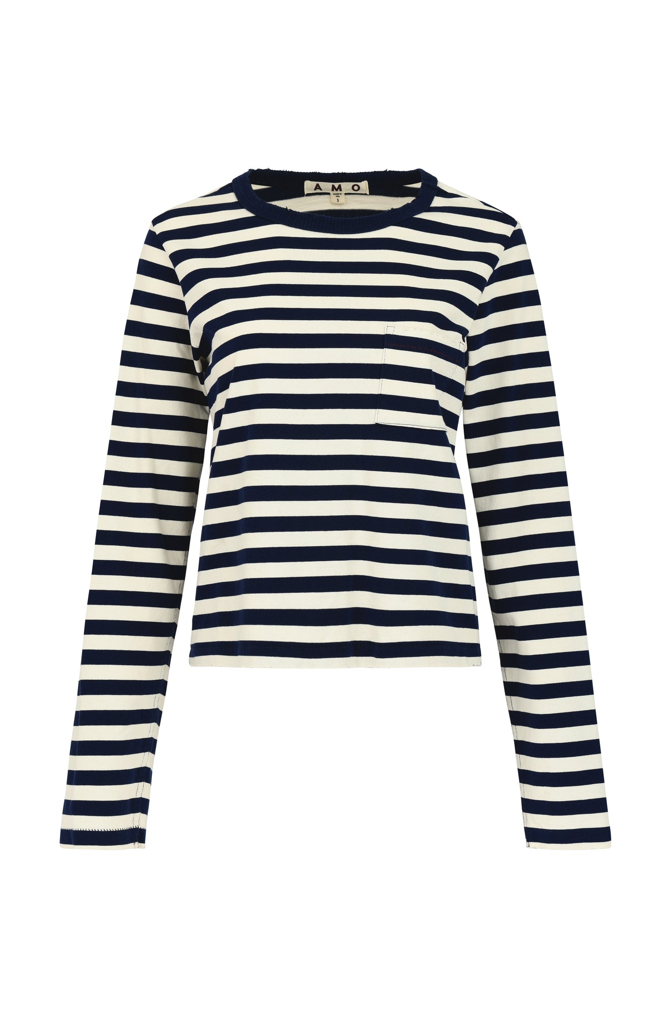 AMO Denim | Brigitte Long Sleeve in Twilight/Bone