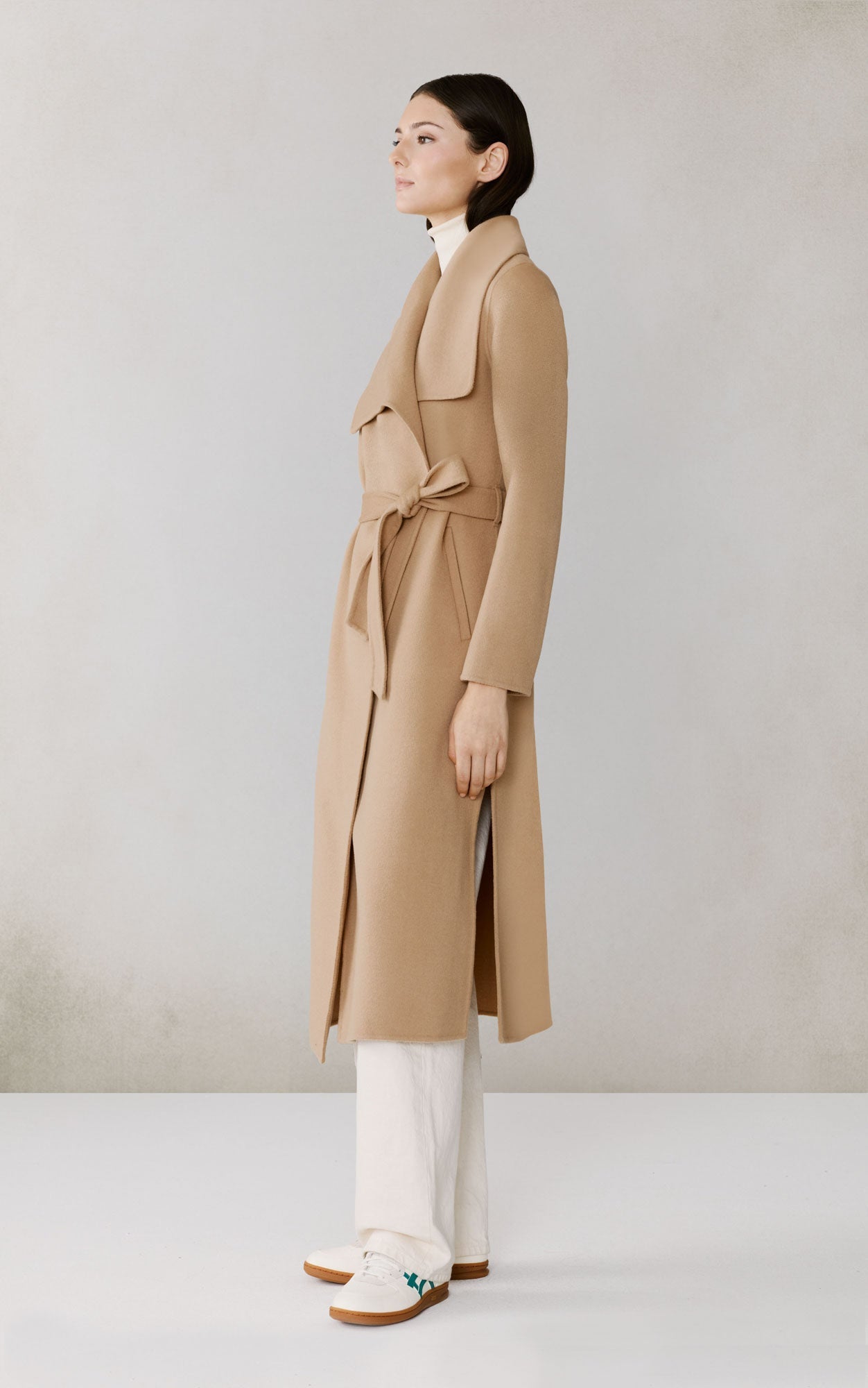 Britta-U Double Face In Wool | Teak