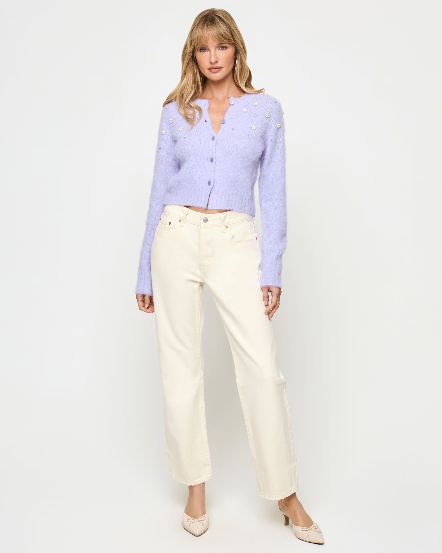 Brynn Cardigan | Lavender Ice
