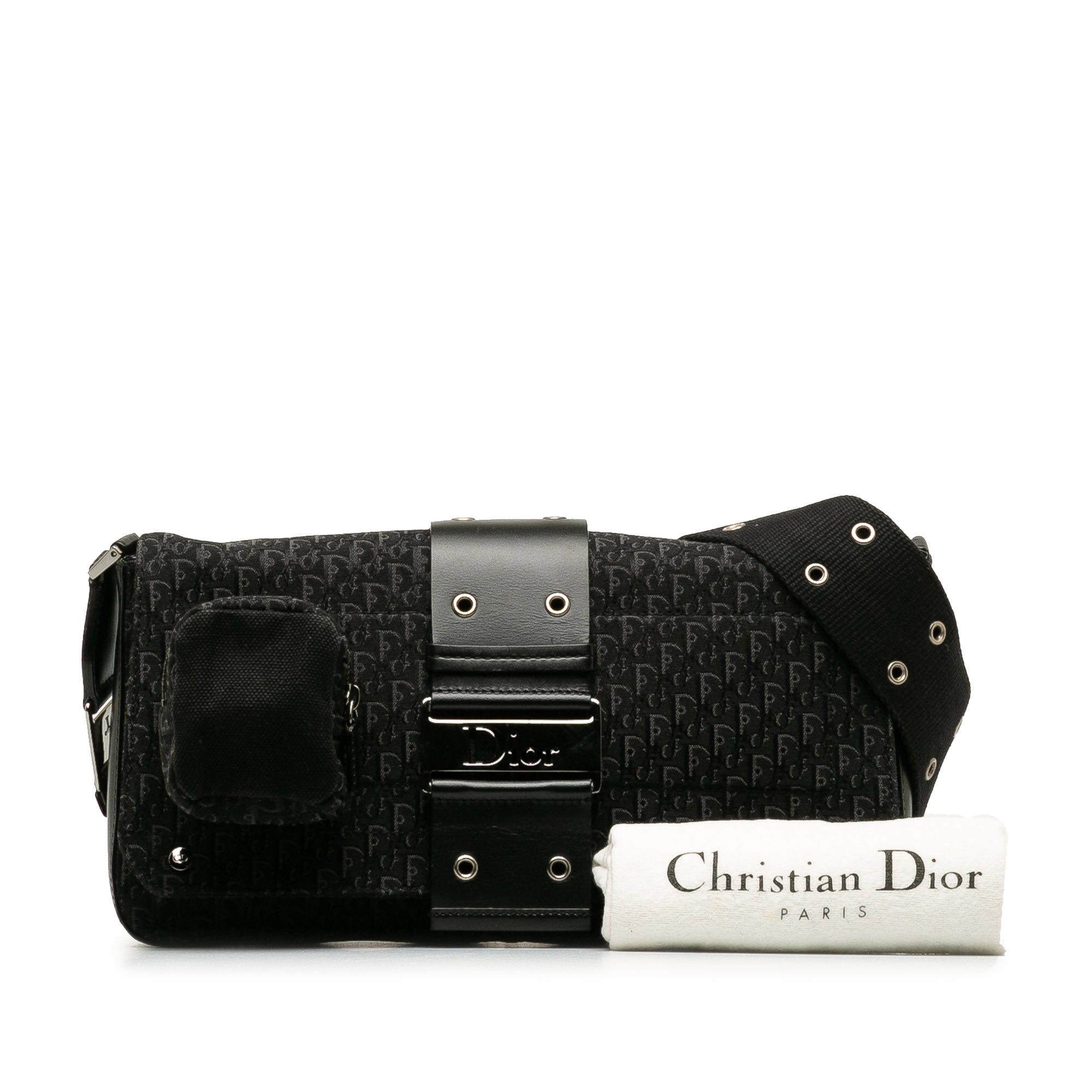 Dior | Pre-Owned Diorissimo Street Chic Crossbody Bag | Black