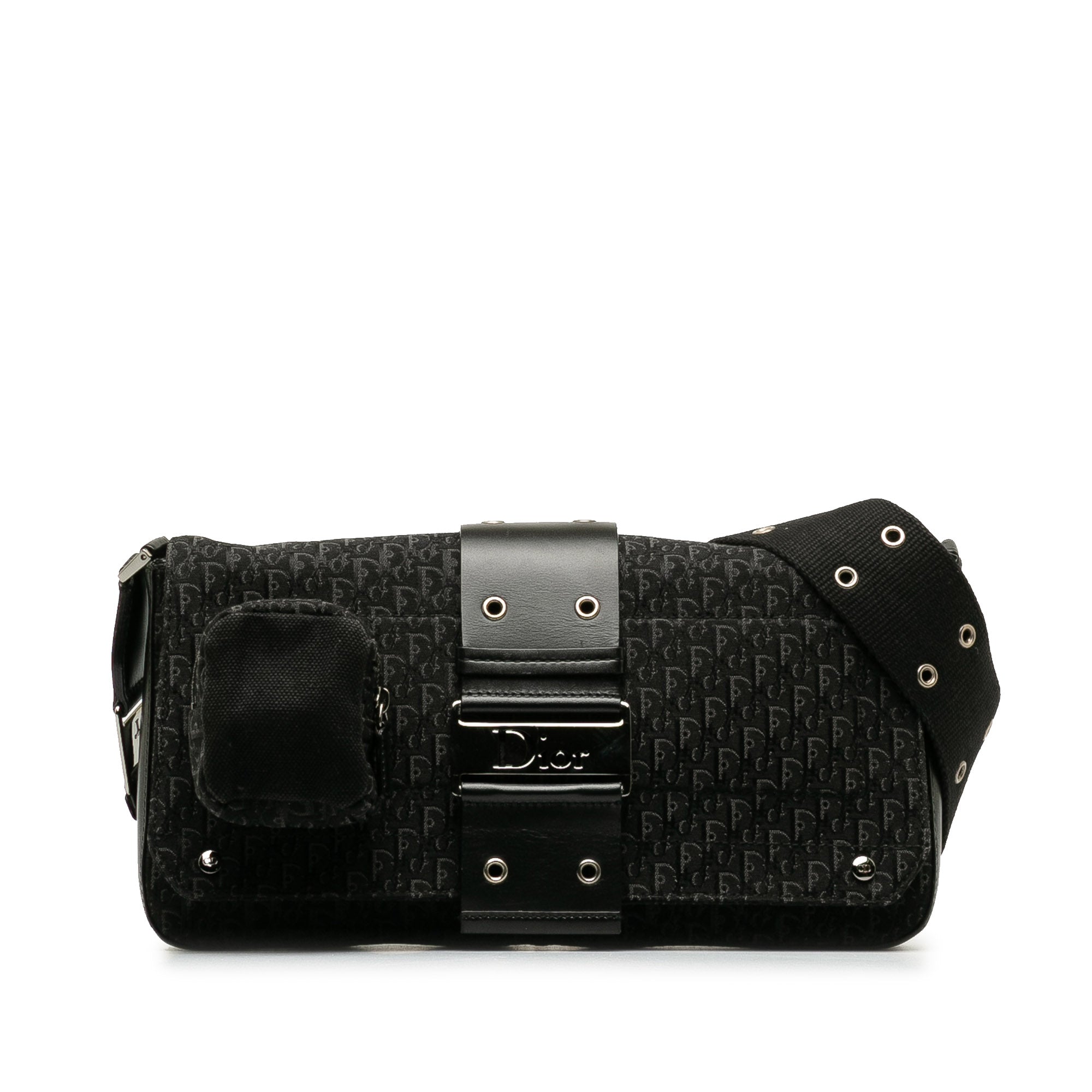 Dior | Pre-Owned Diorissimo Street Chic Crossbody Bag | Black