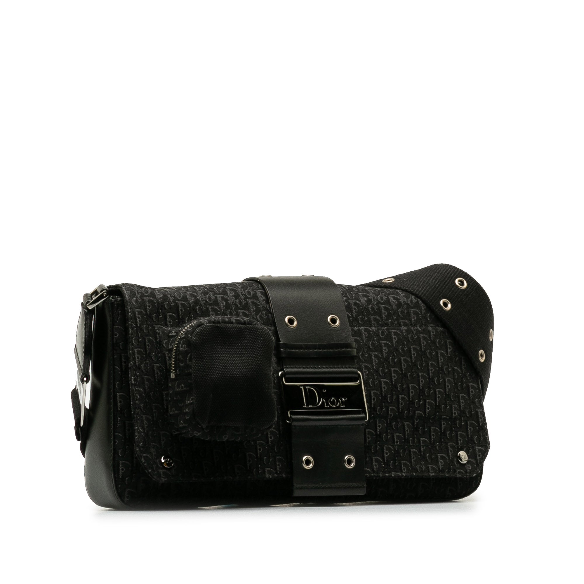 Dior | Pre-Owned Diorissimo Street Chic Crossbody Bag | Black