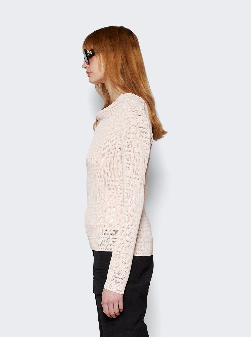 Women | Givenchy | 4g Draped Pullover | Blush Pink