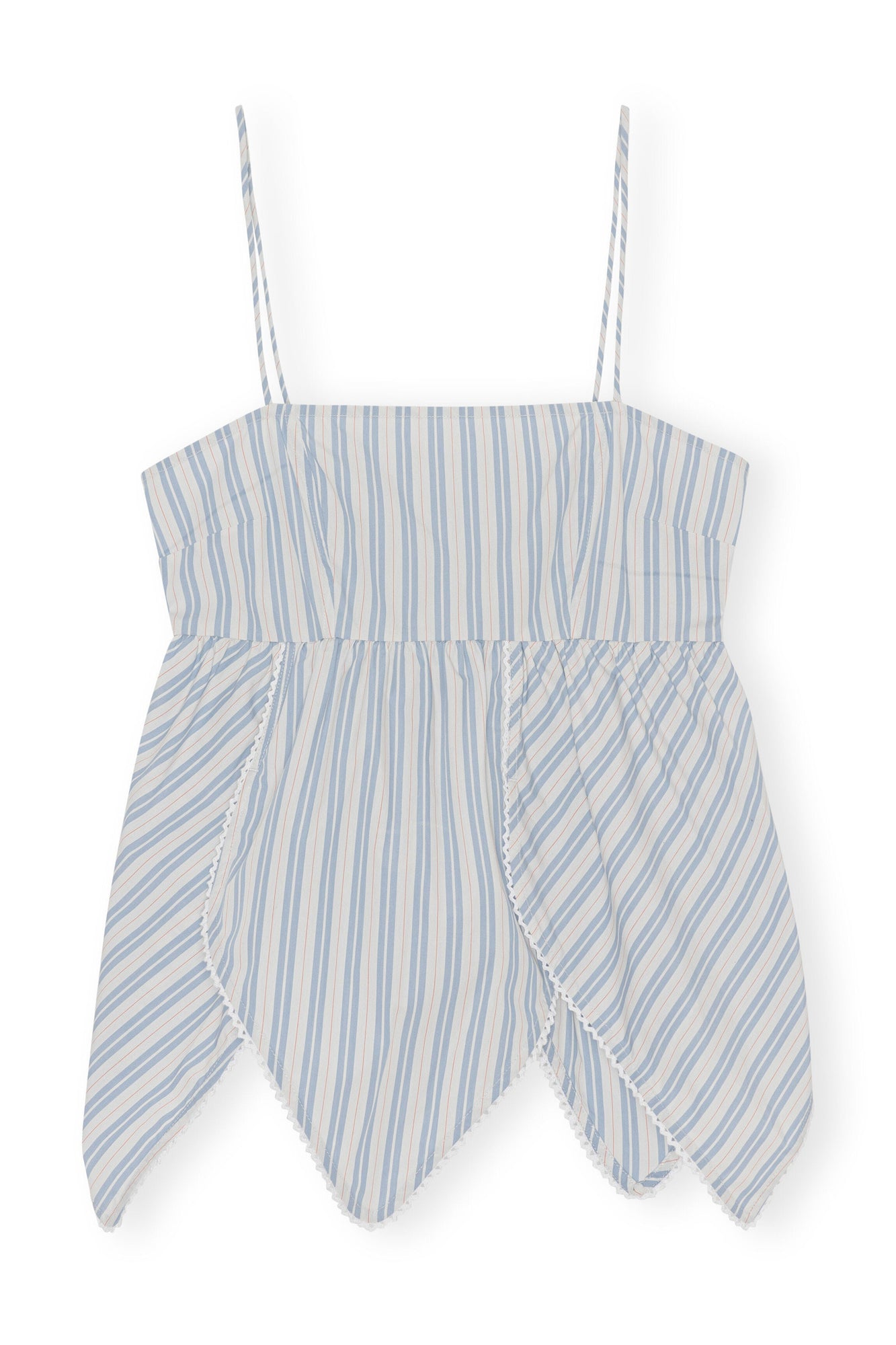 Babydoll Tulip Top | Forever Blue