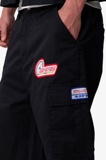 Baggy Cargo Work Shorts | Black