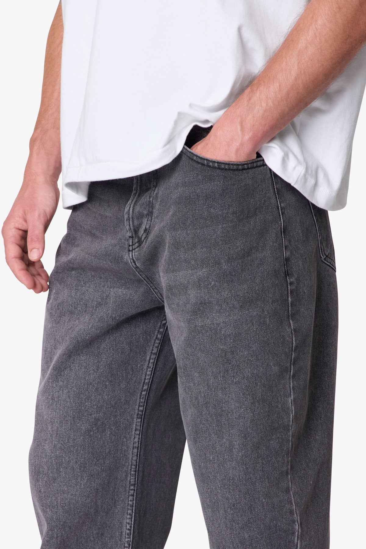 Baggy Denim | Dark Sand Wash