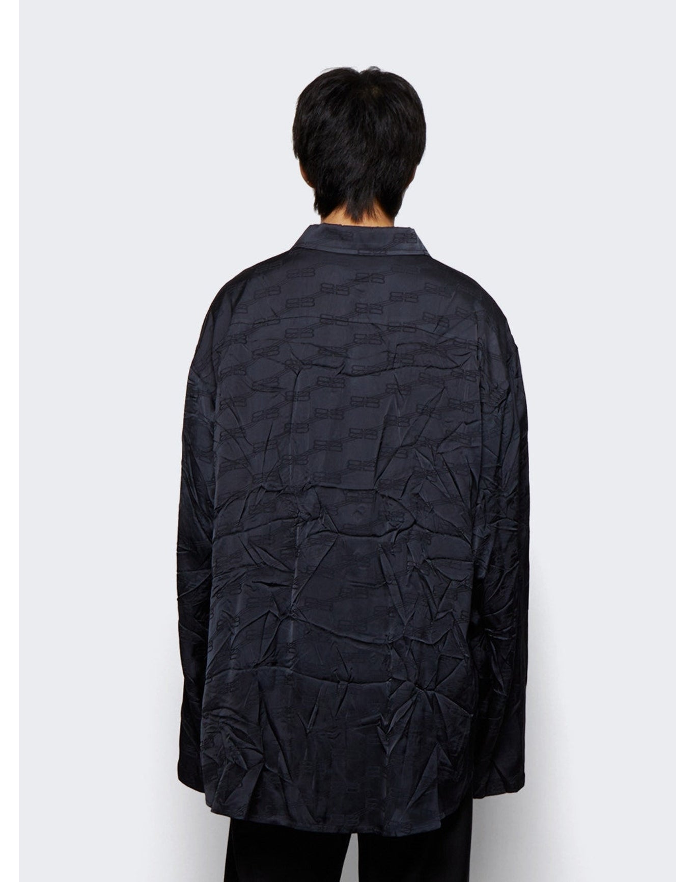Balenciaga | Men | L/s Minimal Shirt | Black