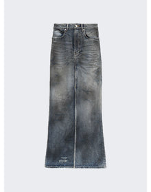 Balenciaga | Women | Maxi Skirt | Dirty Pale Blue