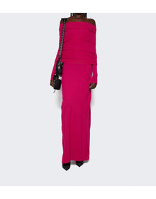 Balenciaga | Women | Off- Shoulder Dress | Pink