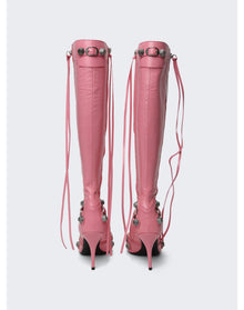 Balenciaga | Women | Tall Cagole High Heel Boot | Pink