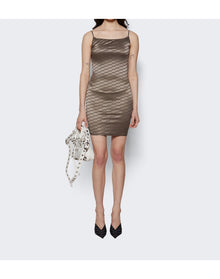 Balenciaga | Women | Underwear Slip Dress | Dark Beige