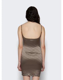 Balenciaga | Women | Underwear Slip Dress | Dark Beige